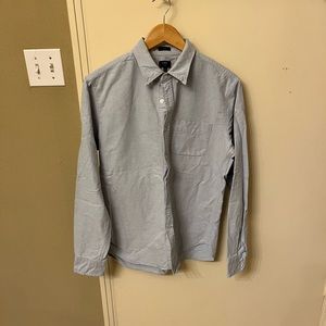 J crew blue oxford